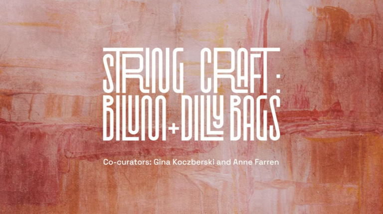 String Craft: Bilum + Dilly Bag