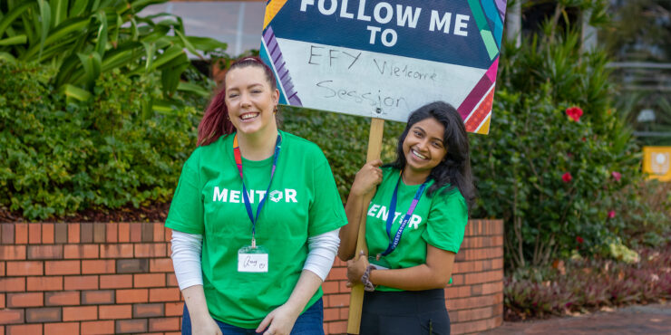 Learn how to become a New to Curtin Mentor