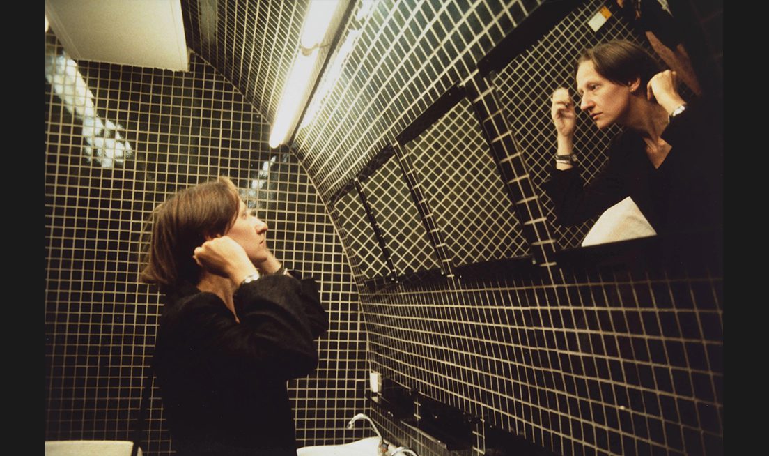 Nan Goldin, Suzanne in the green bathroom, Pergamon Museum, East Berlin, 1984, 1984, National Gallery of Australia, Kamberri/Canberra, purchased 2021 in celebration of the National Gallery of Australia's 40th anniversary, 2022 © Nan Goldin