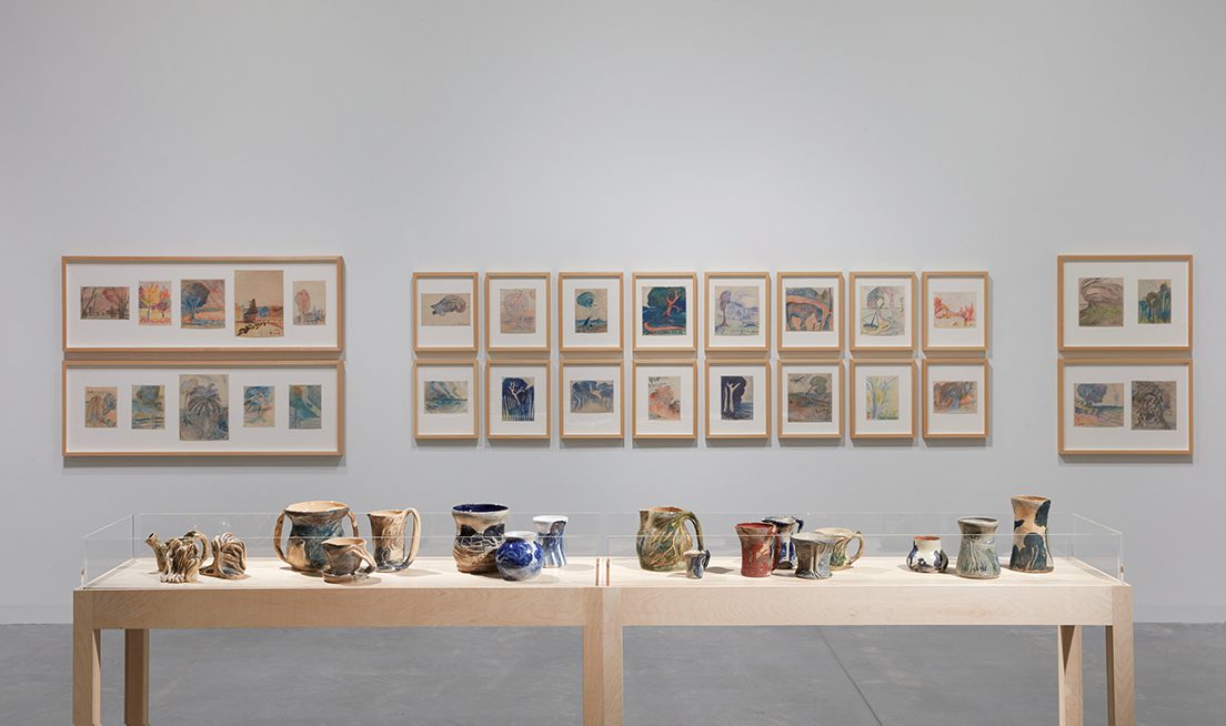 Merric Boyd. Fantastic Forms (installation view), Bundanon, 2023. Bundanon Collection. Photo: Zan Wimberley.