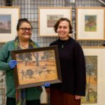 Carrolup artwork rediscovered in 25-year-old trunk by Corrigin Historical Society