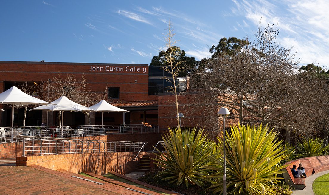 John Curtin Gallery building 2025. Photo by Sharon Baker.