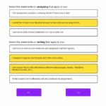 UniSkills diagnostic quiz