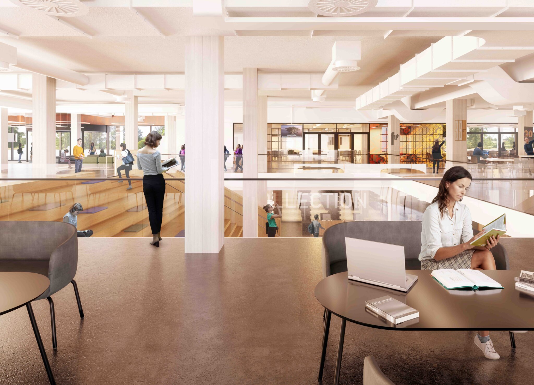 Image for Old building – new beginnings: Our refurbished TL Robertson Library