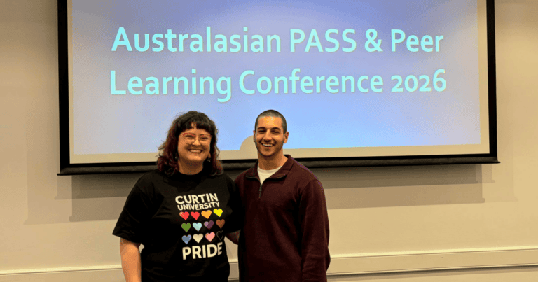Sharing Ideas, Celebrating Success: Curtin at the 2026 Australasian PASS and Peer Learning Conference