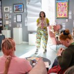 Unhidden arts show opening and artist talks
