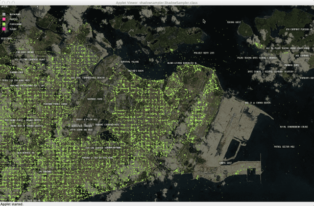 Foursquare Locations around Changi Airport, Singapore (Credit: Alvin Chua).