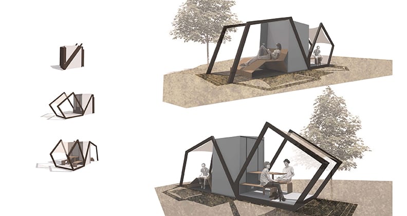 Antonia's pod design