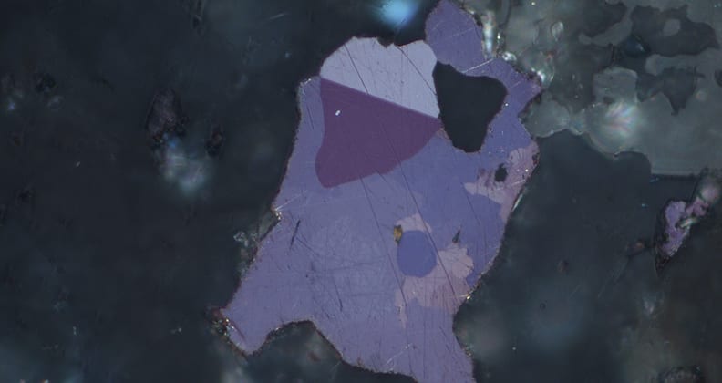 A close-up of kalgoorlieite