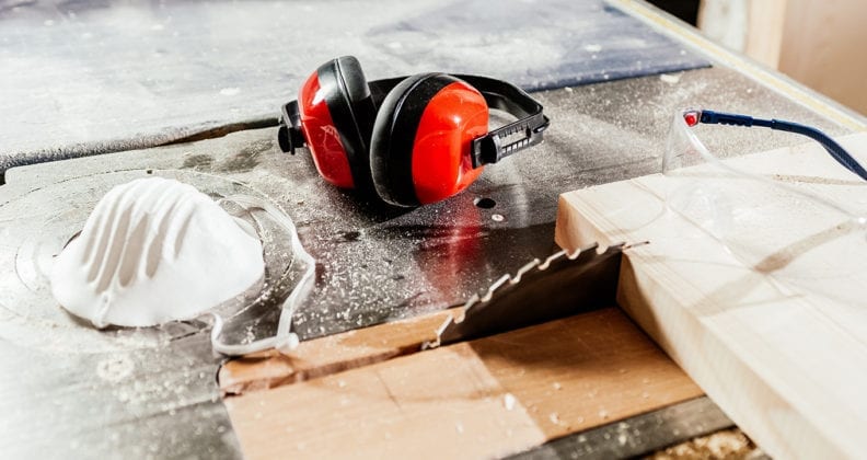 Personal protective equipment for carpenters