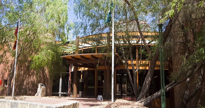 The CAS building.