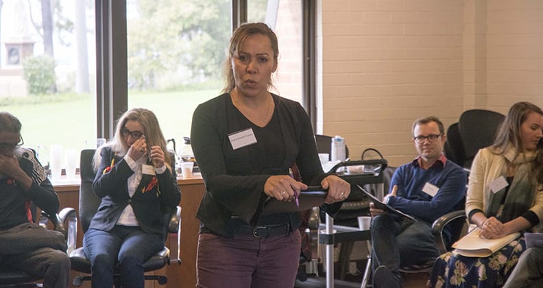 Dr Cheryl Kickett-Tucker was a co-organiser of the symposium and facilitated the first day. 