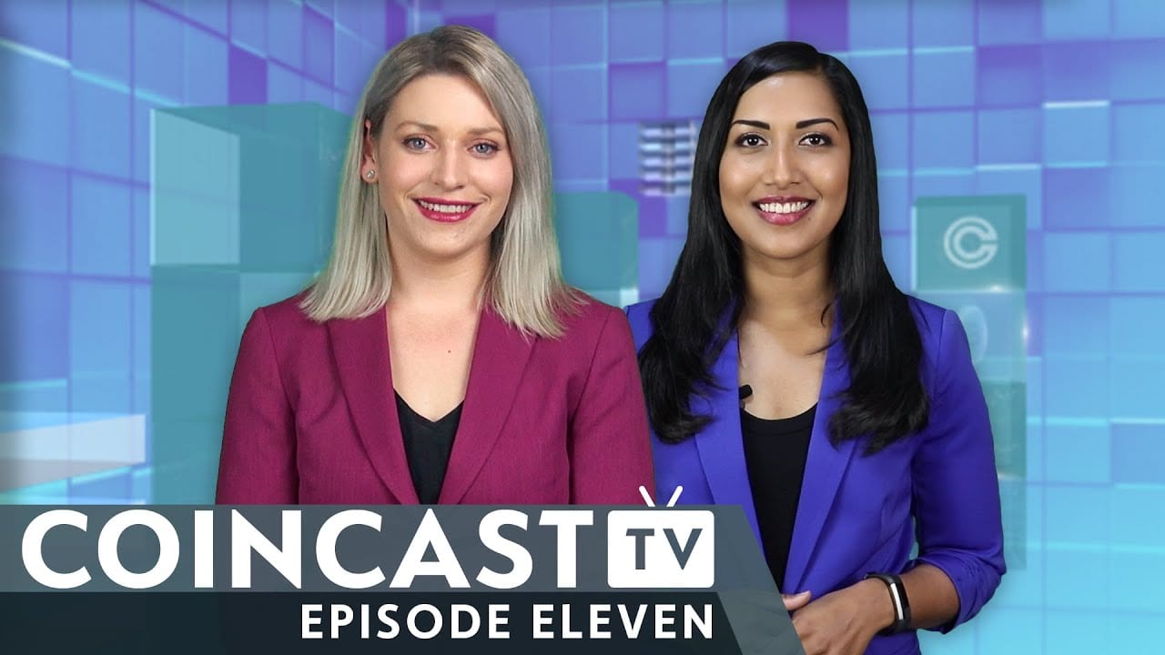 Coincast TV co-hosts Tessa and Kema