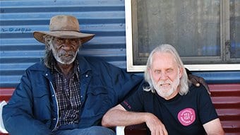 Joel Smoker and friend in the Kimberley