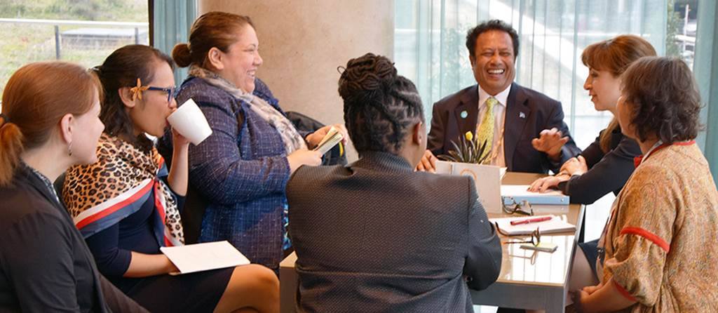 Kate Brown meeting with President of Palau, Head of CBD Secretariat