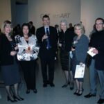 Image of Curtin staff at the GET smART auction