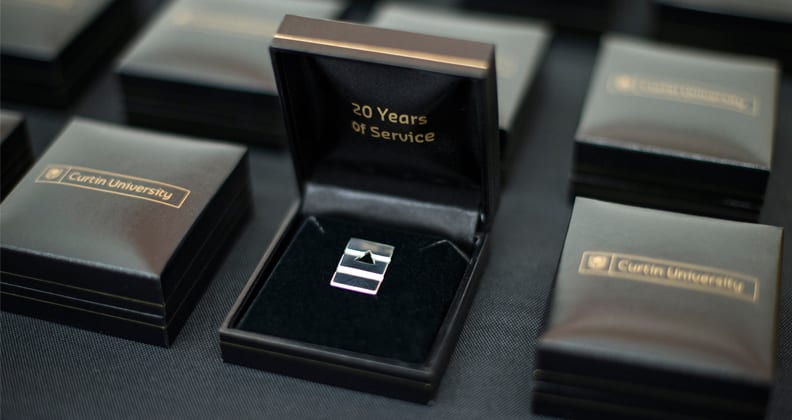 Image for The Benevolent Black Hole: Staff recognised for long service