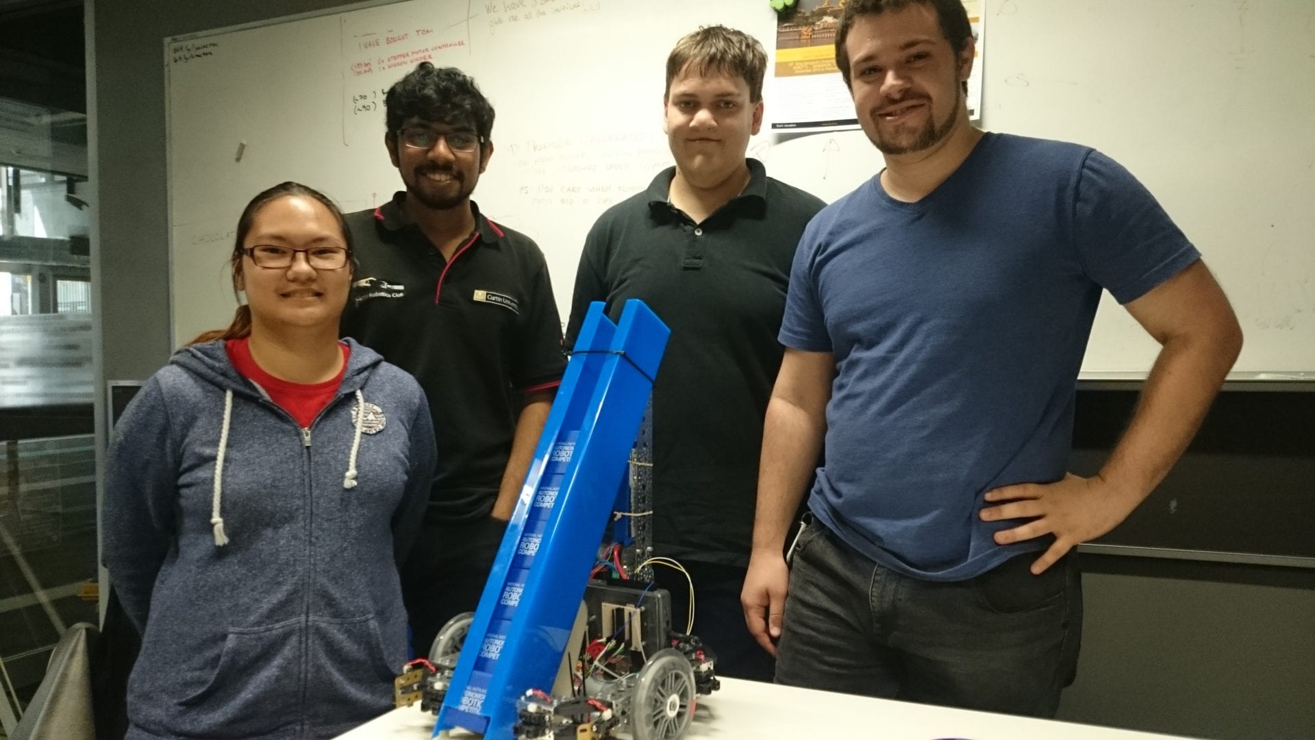 Image for Transport and roll-out: Curtin robot to compete in live knockout finals