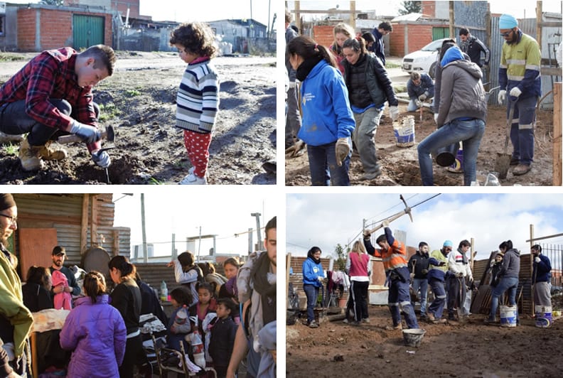 Image for Engineering students provide lasting and practical help to a poor Argentinian community