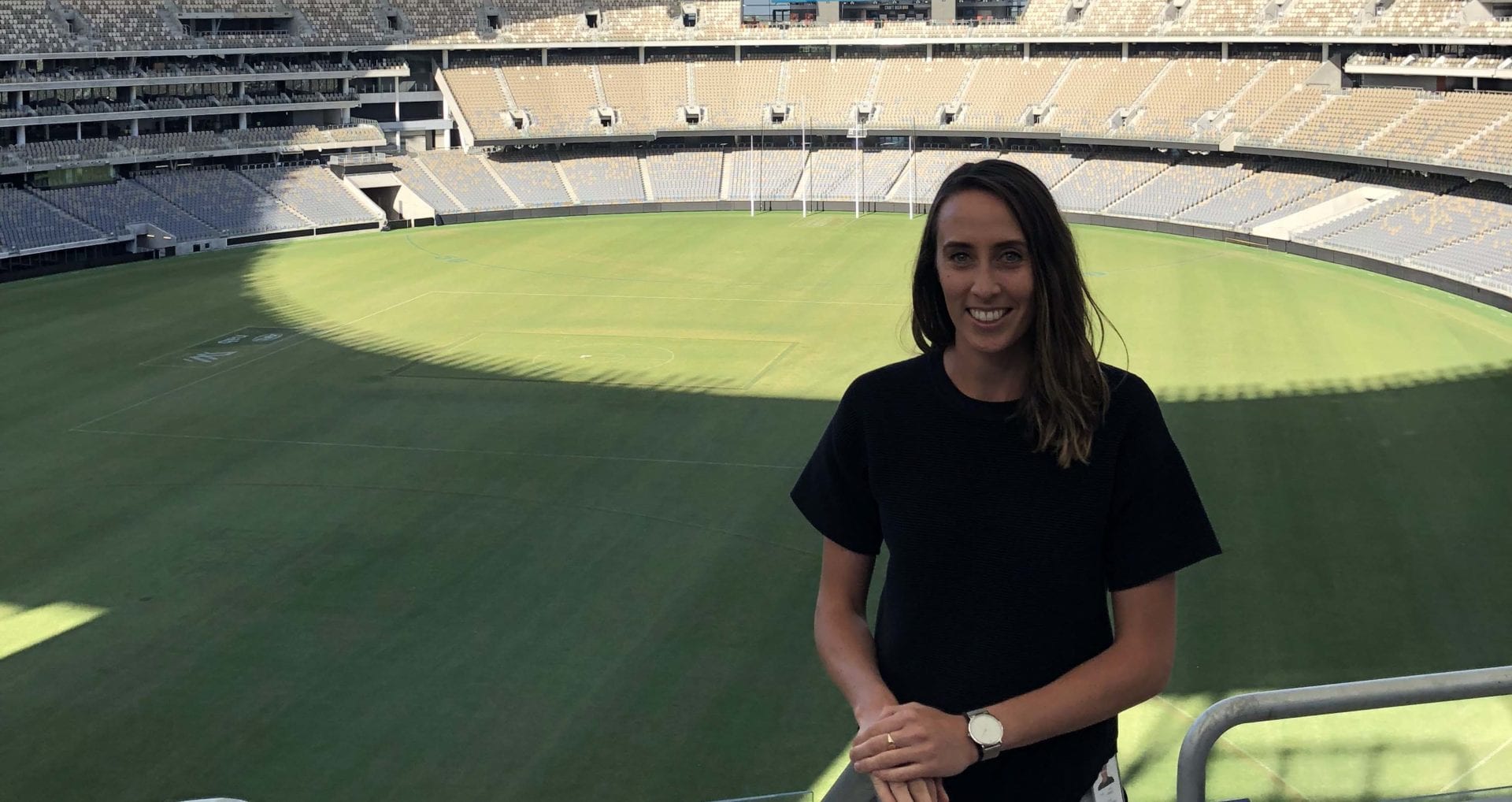 Image for Stadium tour ideas open career pathways at Optus Stadium
