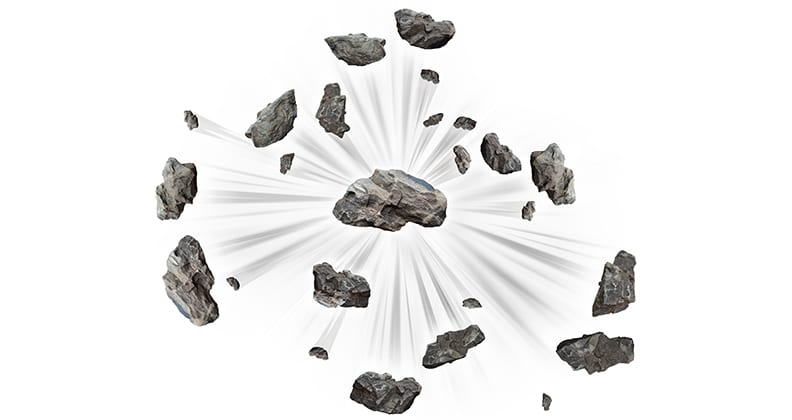 Image for Inside an asteroid