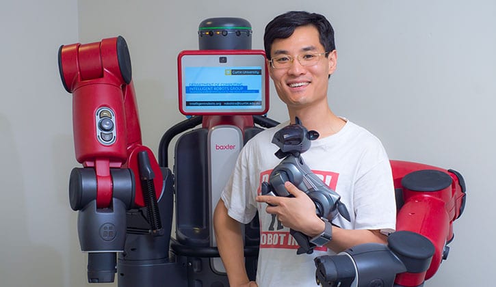 Image for Intelligent robot assists Curtin researchers and students