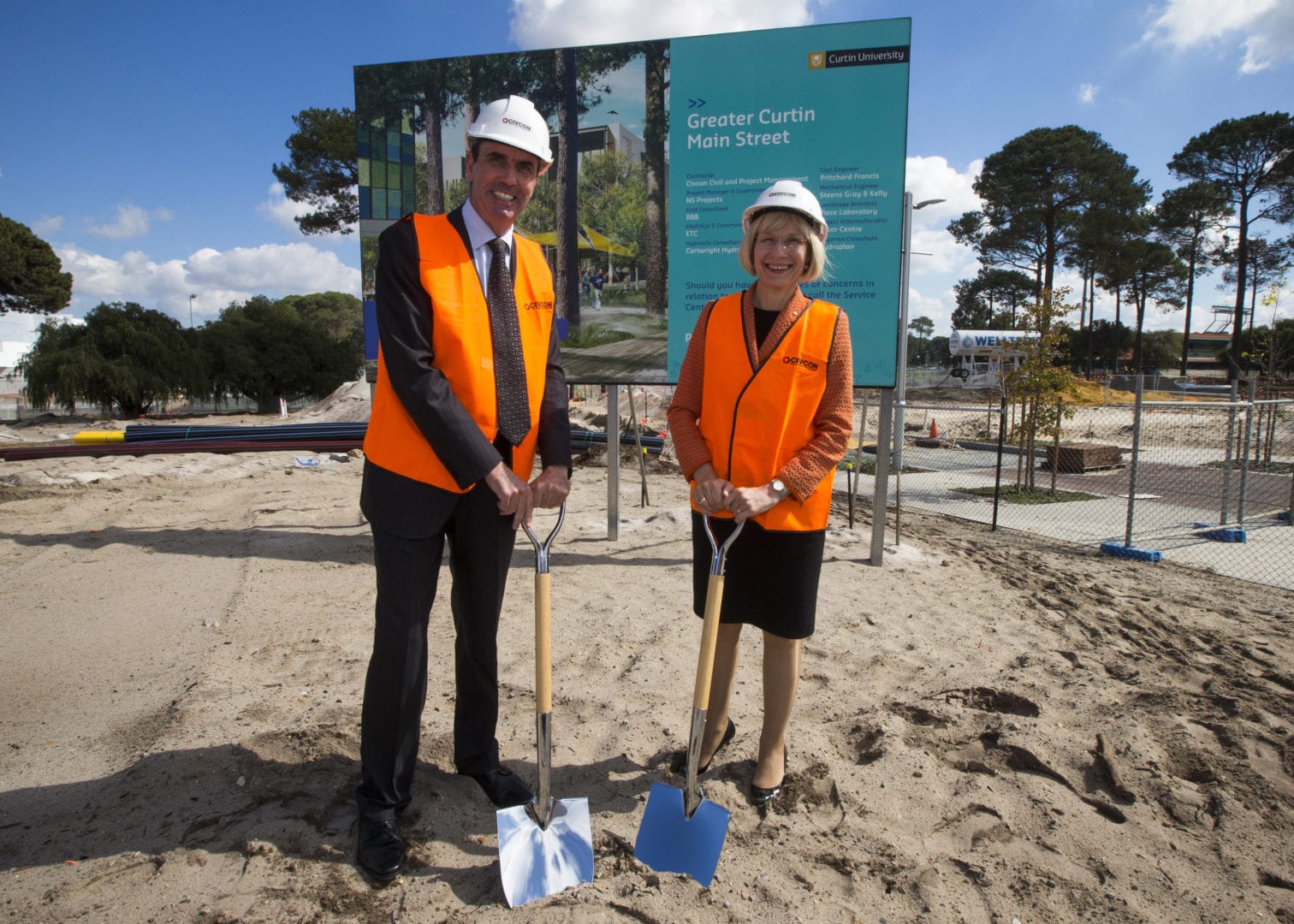 Image for Sod turning signals a milestone for Greater Curtin vision