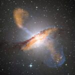 Telescopes team up to study giant galaxy