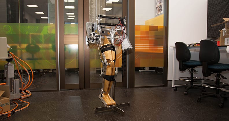Image for Health and safety get a leg up from robotic limb