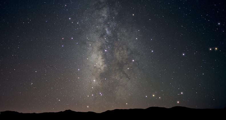 Image for Finding faint fireballs in the dark desert sky