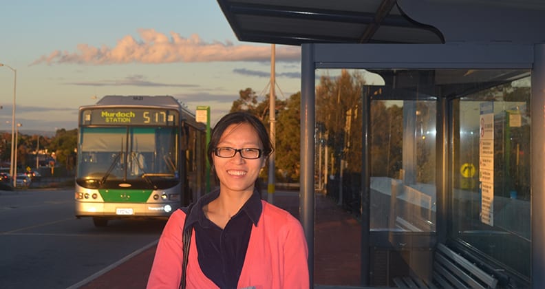Image for Curtin student helps improve public transport for older transit passengers