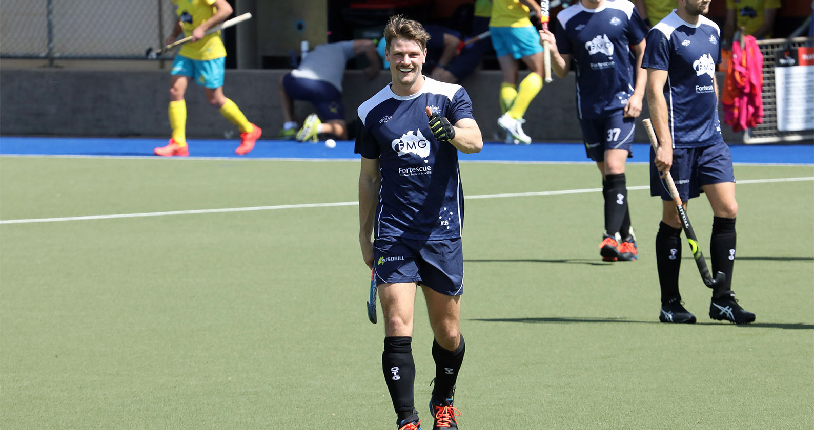 Image for Curtin student rewarded for excellence on and off the pitch
