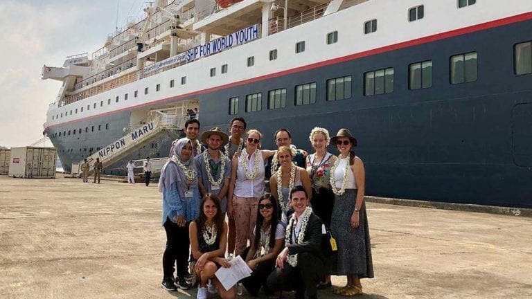 Image for Young alumni stories: Four weeks on the high seas