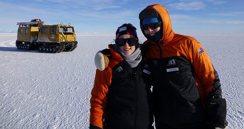 Image for Students experience Antarctica to explore fire impact on global climate