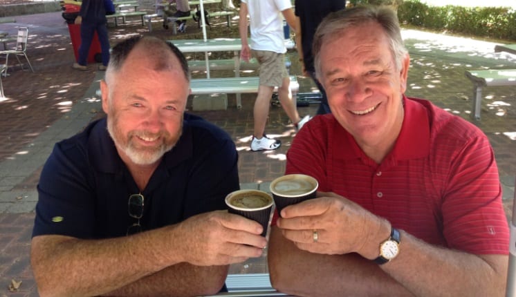 Image for Greg Pearce and Glenn Mitchell join Curtin FM as breakfast presenters