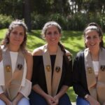 Triplet sisters blaze a trail in first Indigenous enabling graduations