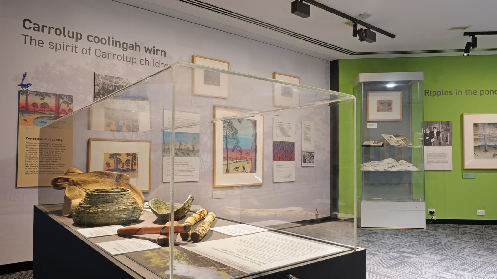 Image for Search for Nyungar children’s artwork goes global