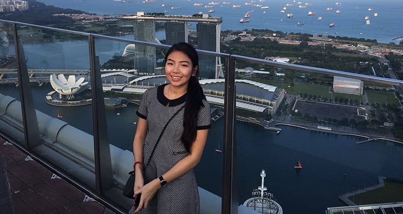 Image for Education student gets a taste of Singapore through New Colombo Plan