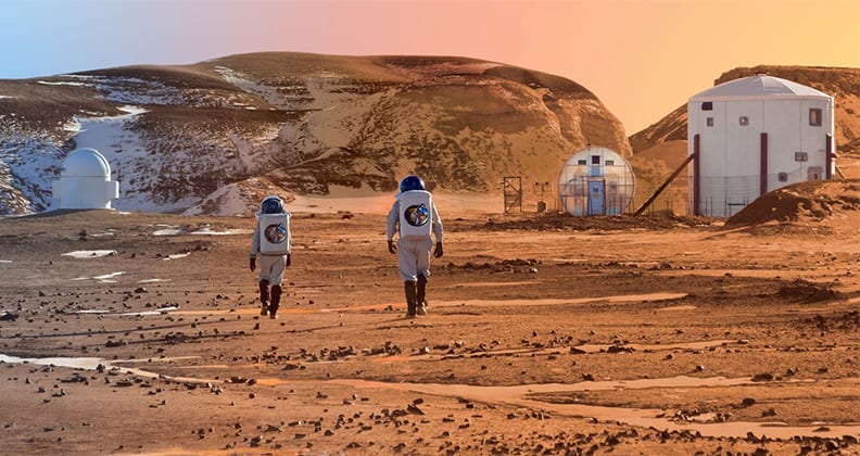 Image for Reaching for the red planet