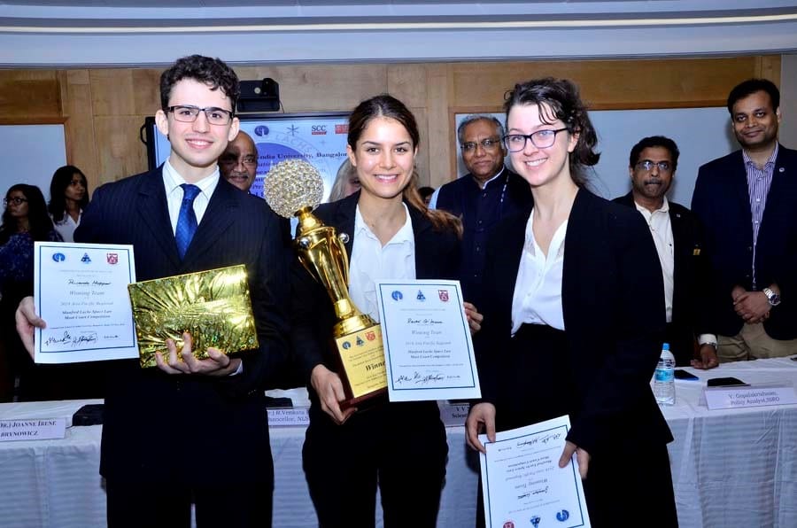 Image for Out of this world: Curtin Law students win moot court competition