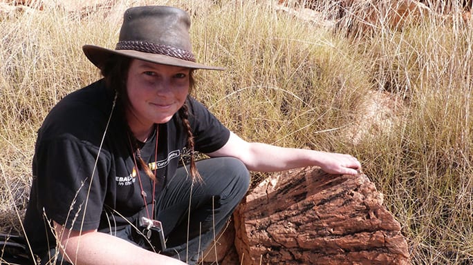 Image for Curtin scientists unearth rare mineral from buried WA impact crater