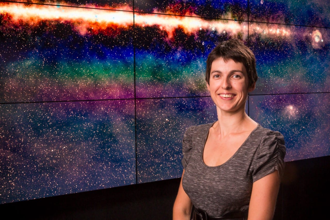 Image for Australian desert telescope views sky in radio technicolour
