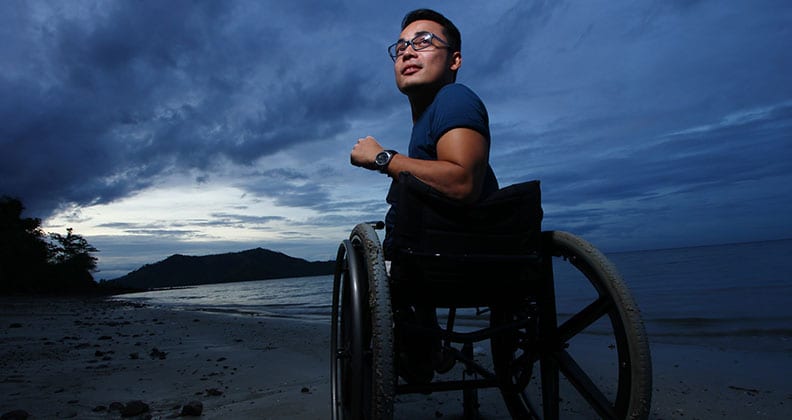 Image for Always looking up: succeeding in business, teaching and disability advocacy