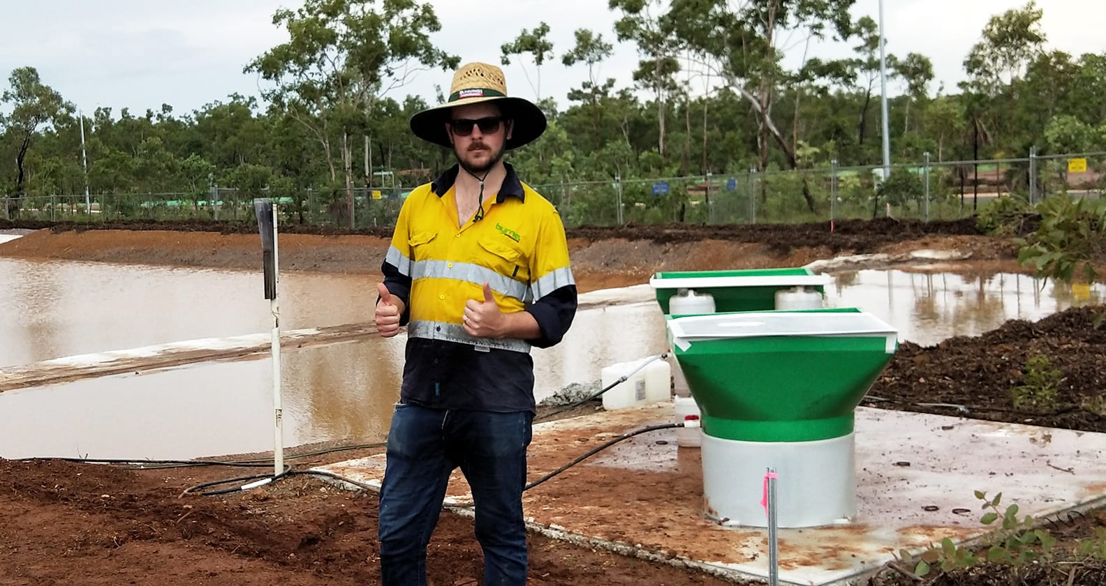 Image for Young alumni stories: Award-winning Darwin engineer keeps community top of mind