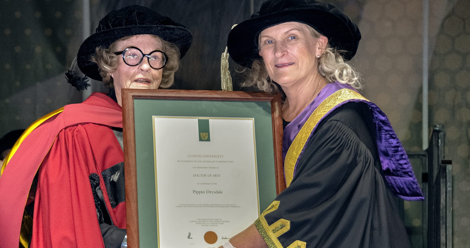 Image for Leading Australian ceramic artist awarded Curtin Honorary Doctorate