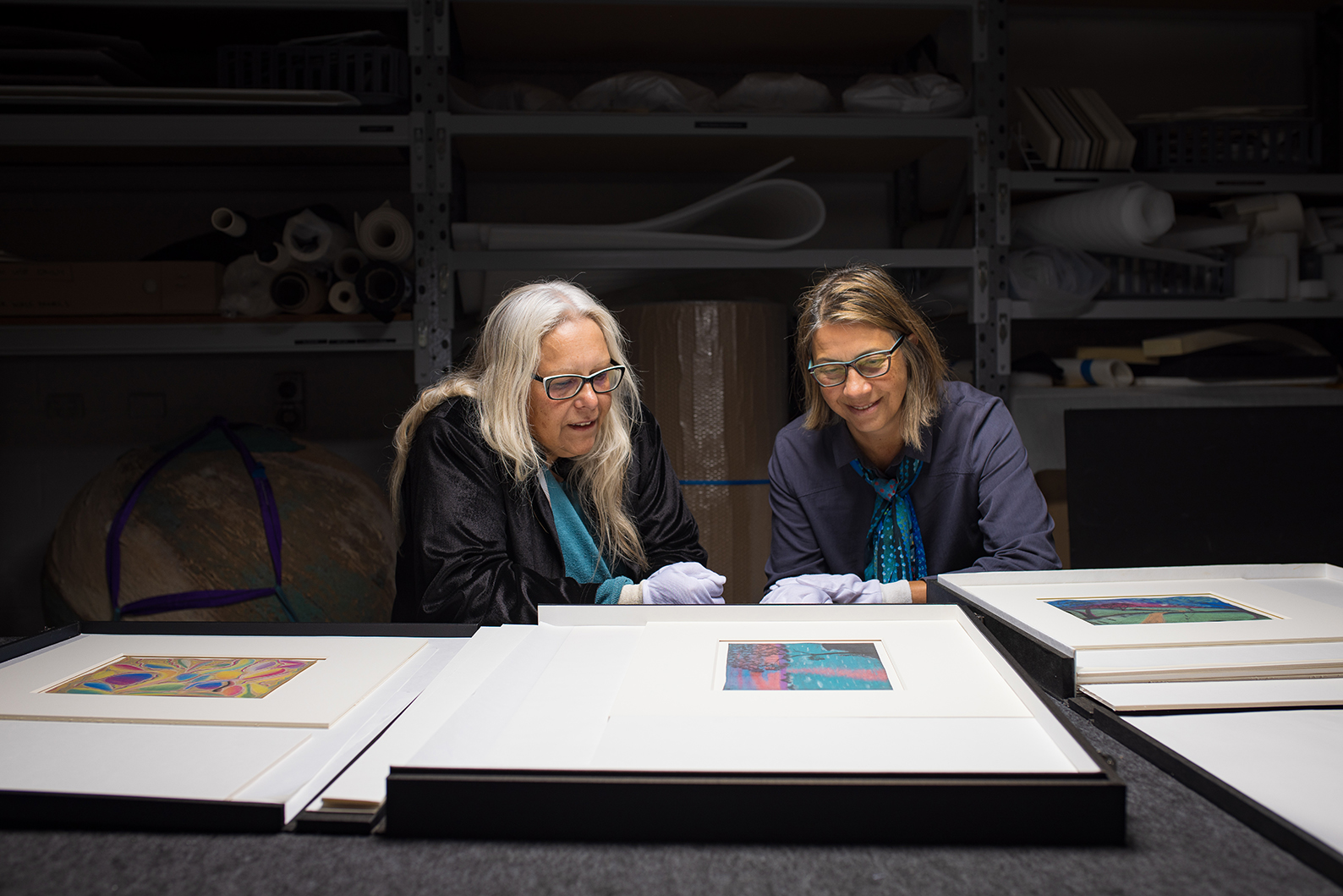 Image for New family connection to historic paintings created by Nyungar children