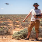 Drones and artificial intelligence aid hunt for fallen meteorite in outback WA