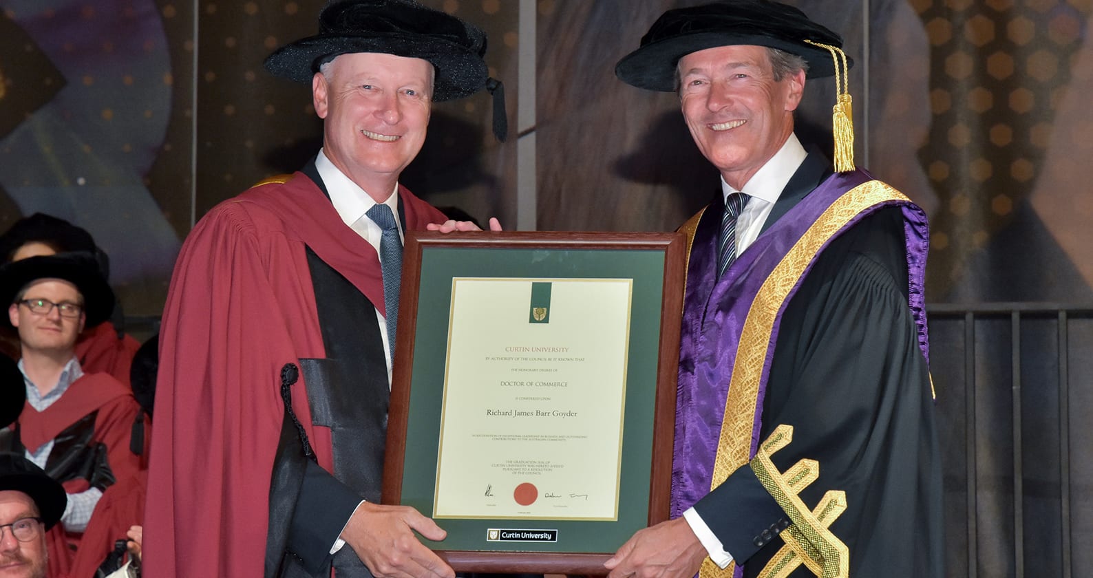 Image for Corporate high-flyer named Honorary Doctor of Curtin