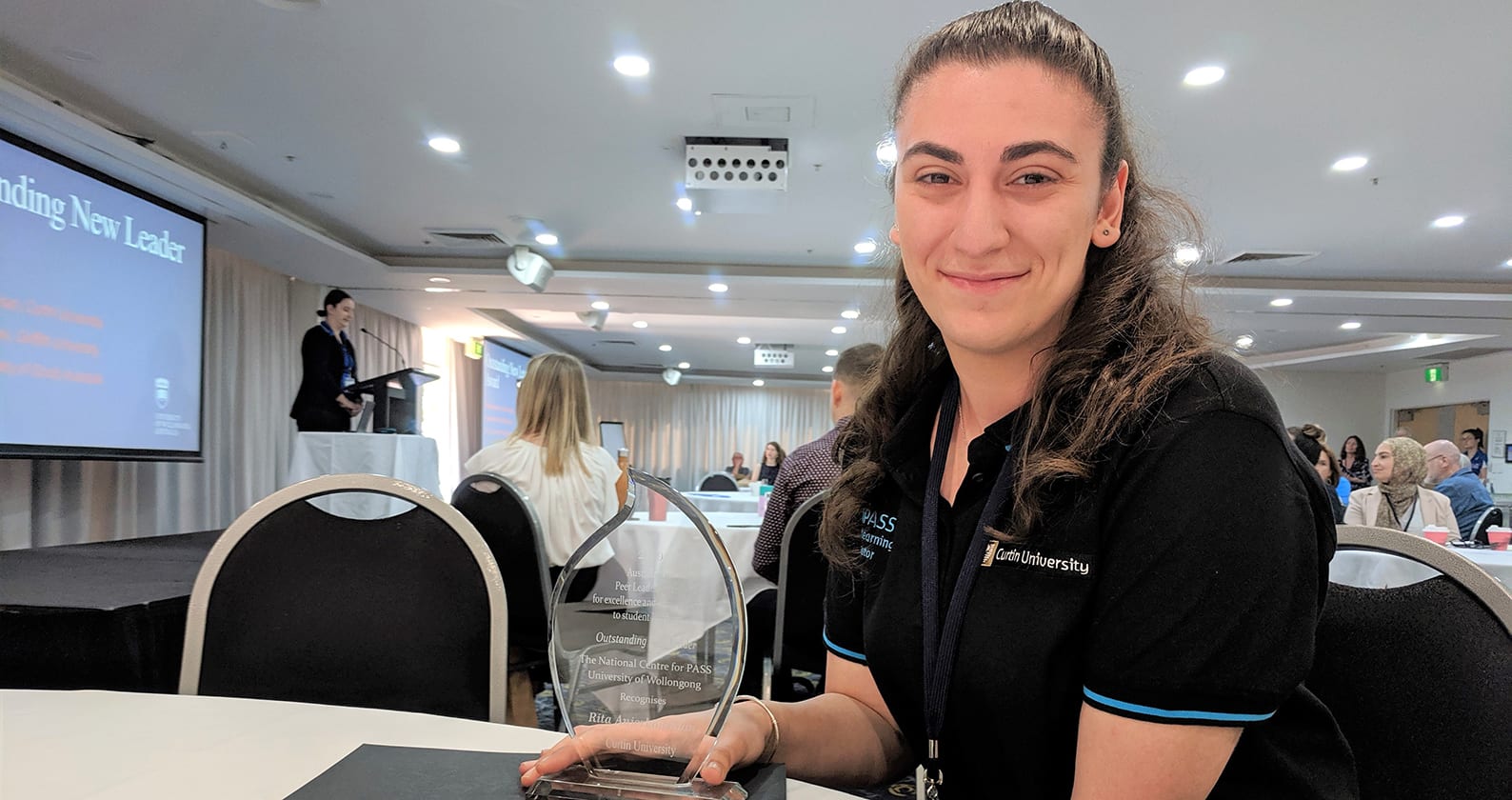 Image for Inspiring Curtin student named outstanding new leader