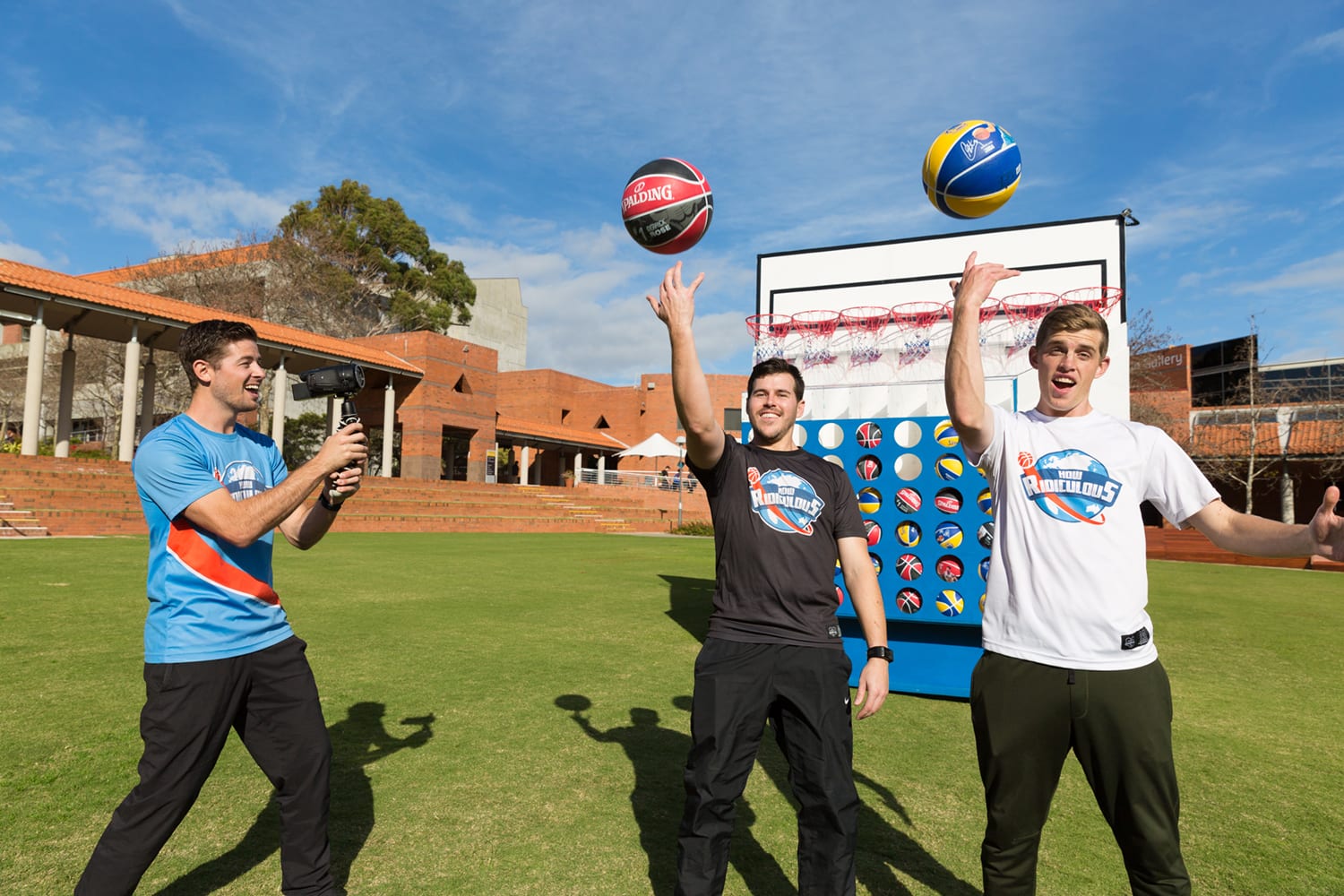 Image for Slam dunk for Curtin’s Open Day